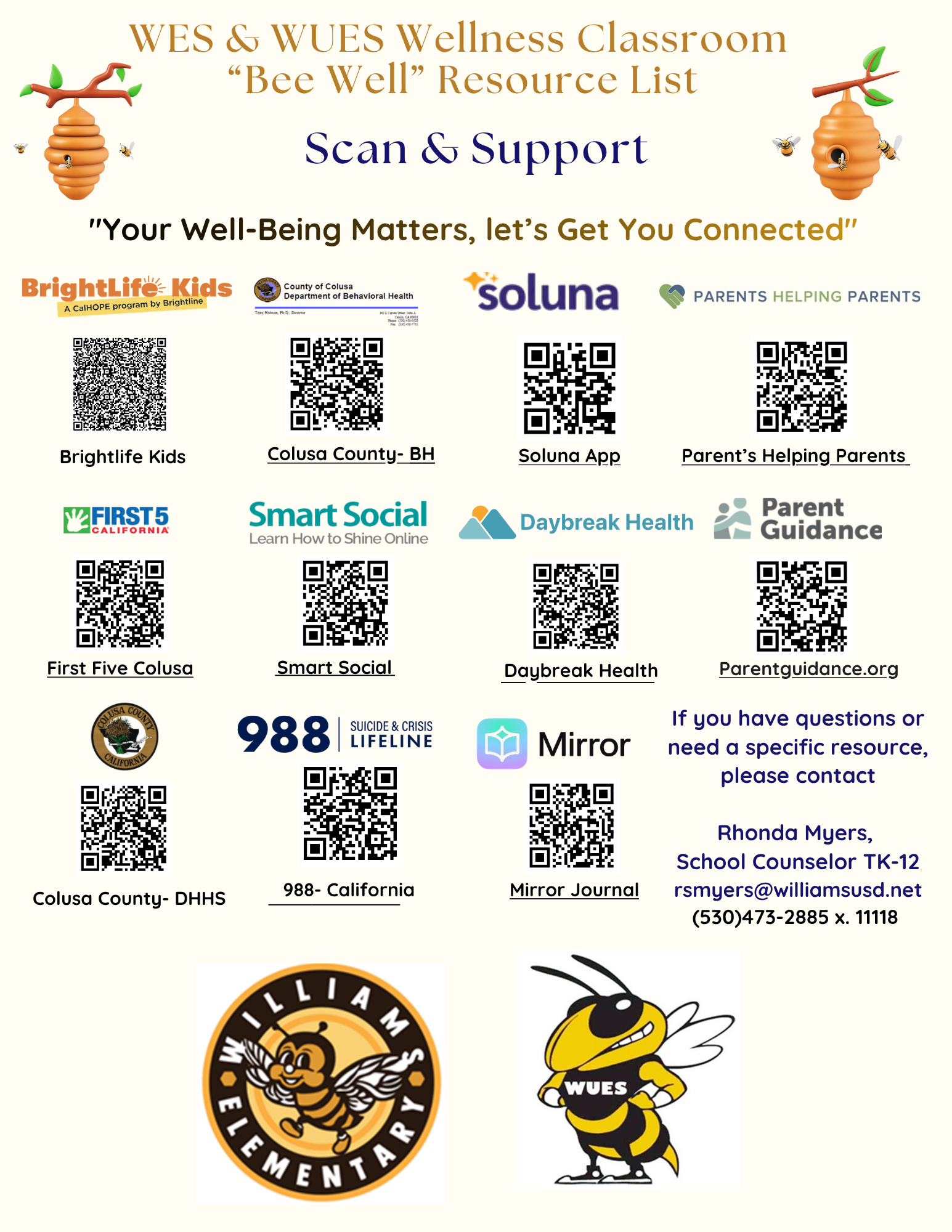 Bee Well Resource List